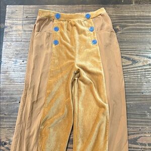 Finding Foxtale Stylish Tan Kids Bottoms with Blue Button Accents